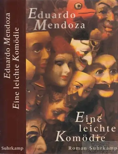 Buch: Eine leichte Komödie, Mendoza, Eduardo. 1998, Suhrkamp Verlag, Roman