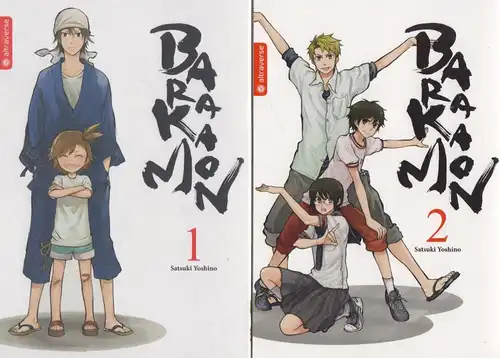 2 Mangas: Barakamon 1+2. Yoshinom, Satsuki, 2019, Altraverse, gebraucht sehr gut
