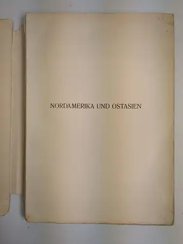 Buch: Nordamerika und Ostasien 1+2, Friedrich Klein, 1907, Hiersemann, 2 Bände