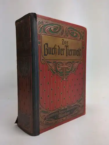 Buch: Das Buch der Tierwelt, W. Lackowitz, ca. 1908, Herlet, Bibliothek Merkur