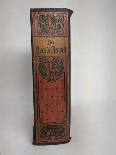 Buch: Das Buch der Tierwelt, W. Lackowitz, ca. 1908, Herlet, Bibliothek Merkur