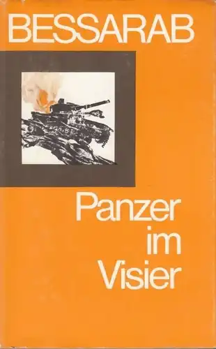 Buch: Panzer im Visier, Bessarab, Alexandr Nikitowitsch. 1975, Militärverlag