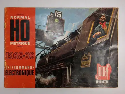Heft: Jouef, Normal H0 Metrique 1968-69 Telecommande Electronique, Modellbahn
