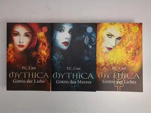 3 Bücher Mythica: Göttin des Lichts, Göttin der Liebe, Göttin des Mees; Cast