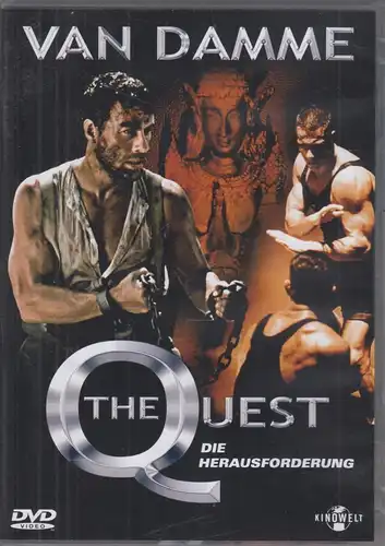 DVD: The Quest. 2006, Jean-Claude van Damme, gebraucht, gut