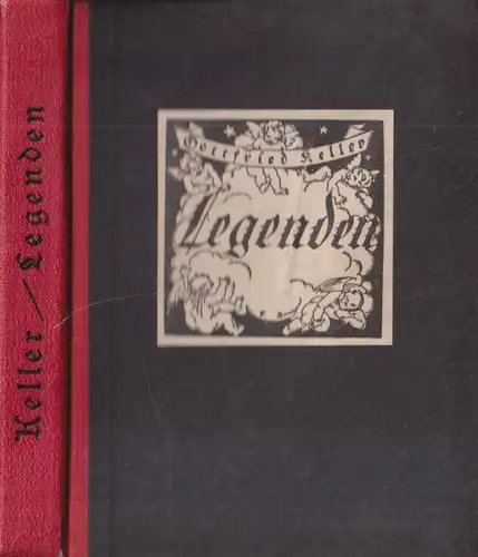 Buch: Legenden, Keller, Gottfried, 1925, Erich Matthes, guter Zustand