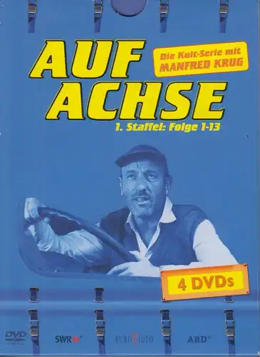 DVD-Box: Auf Achse. 1. Staffel. 2005, Manfred Krug, 4 DVDs, gebraucht, gut