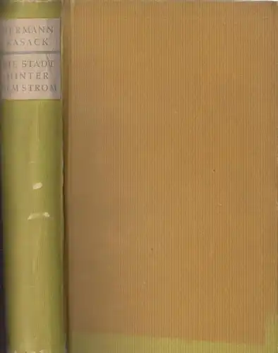 Buch: Die Stadt hinter dem Strom, Kasack, Hermann. 1948 19150