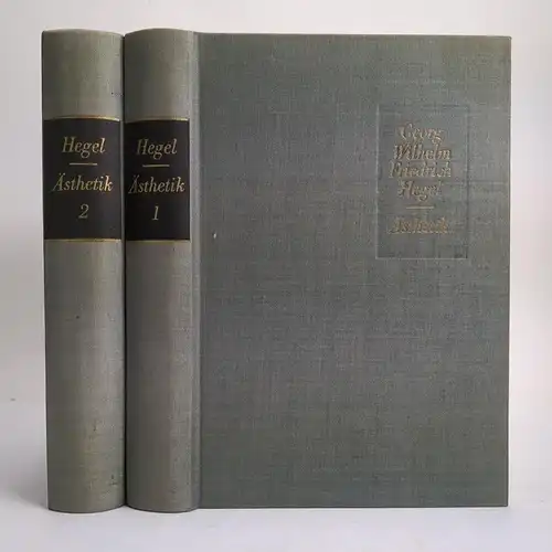 Buch: Ästhetik, 2 Bände, Georg Wilhelm Hegel, Europäische Verlagsanstalt