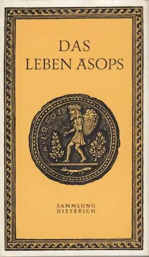 Sammlung Dieterich 348, Das Leben Äsops, Müller, Wolfgang. 1974, gebraucht, gut