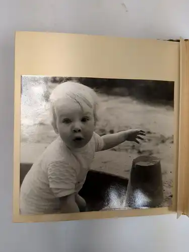 Fotoalbum: Einzigartiges Fotoalbum Kinderfotos, Babyfotos, Schwarzweißfotos