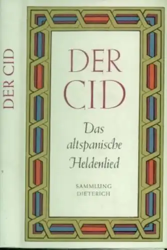 Sammlung Dieterich 321, Der Cid, Thierbach, Alfred. 1975, gebraucht, gut