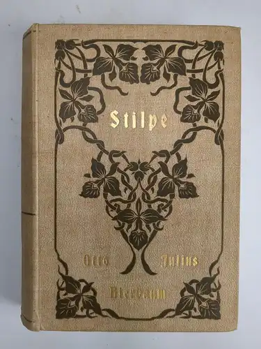 Buch: Stilpe, Bierbaum, Otto Julius. 1987, Verlag Schuster & Loeffler