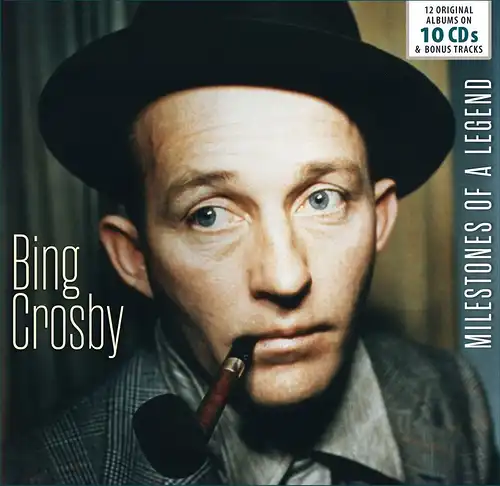 CD-Box: Bing Crosby, Milestones of a Legend, 10 CDs, gebraucht, gut