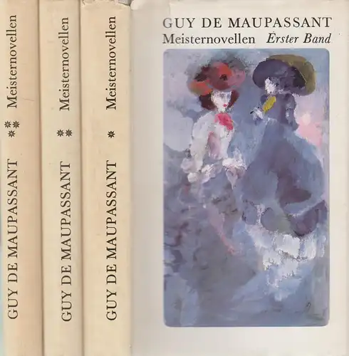 Buch: Meisternovellen in drei Bänden, Maupassant, Guy de, 1972, Aufbau, 3 107473