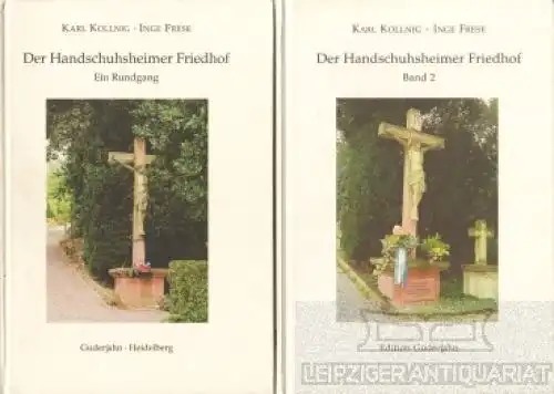 Buch: Der Handschuhsheimer Friedhof, Kolling, Karl & Inge Frese. 2 Bände, 1999