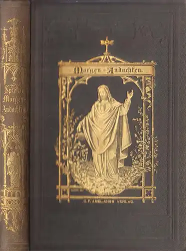 Buch: Christliche Morgenandachten. Spieker, Christian Wilhelm, 1859, Amelang