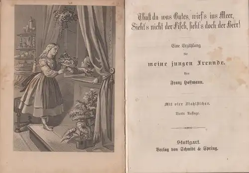 Buch: Thust du was Gutes, wirf's ins Meer ... Hoffmann, Franz, Schmidt & Spring