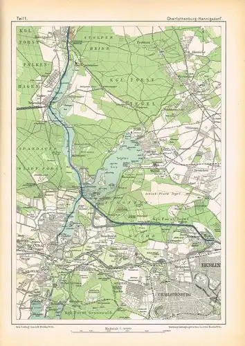 Buch: Karten des Großschiffahrtsweges Berlin-Stettin, ca. 1914, Gea Verlag