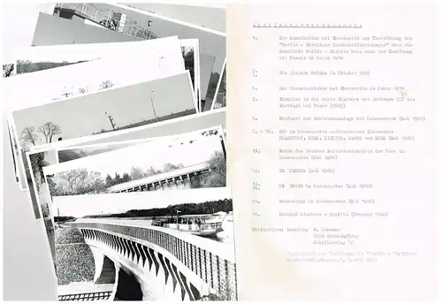 Buch: Karten des Großschiffahrtsweges Berlin-Stettin, ca. 1914, Gea Verlag