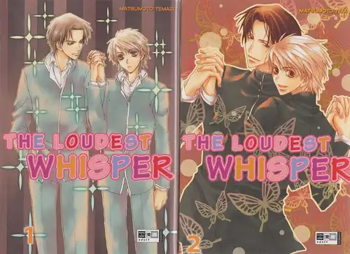 2 Mangas: The Loudest Whisper Nr. 1+2. Temari, Matsumoto, 2007/08, Egmont Manga
