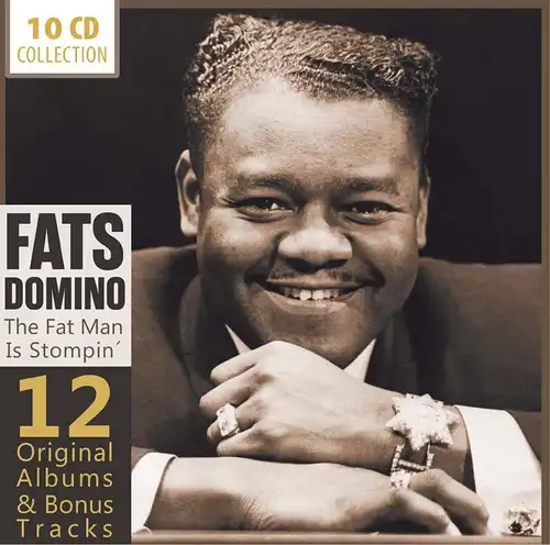 CD-Box: Fats Domino, The Fat Man is Stompin, 10 CDs, 12 Original Albums