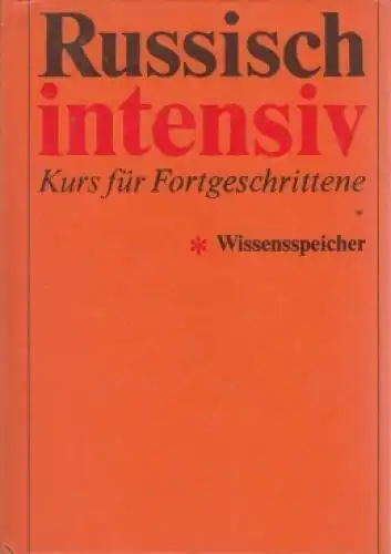 Buch: Russisch intensiv, Kohls, Siegfried. 1975, VEB Verlag Enzyklopädie