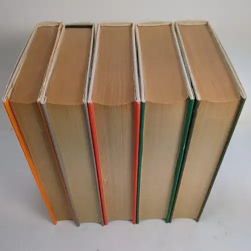 5 Bücher Werner Steinberg - Ausgewählte Werke, Mitteldeutscher Verlag, 5 Bände