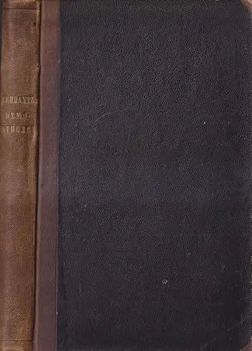 Buch: Acht Philippische Reden für den Schulgebrauch, Demosthenes, 1865, Teubner