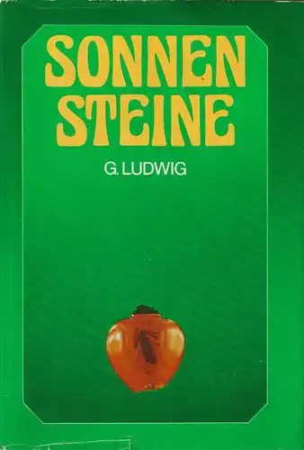Buch: Sonnensteine, Ludwig, Günter. 1992, Verlag Die Wirtschaft, gebraucht, gut