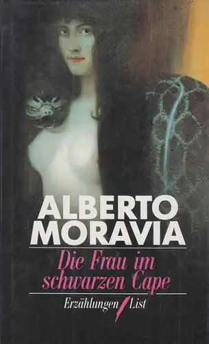 Buch: Die Frau im schwarzen Cape, Moravia, Alberto, 1987, Paul List Verlag