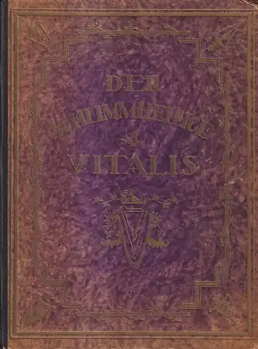 Buch: Der schlimmheilige Vitalis, Gottfried Keller, 1921, Artur Wolf Verlag