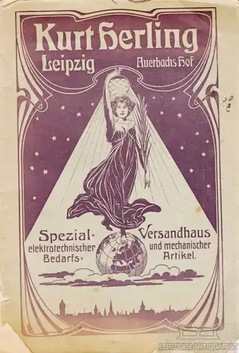Buch: Kurt Herling, Leipzig, Auerbachs Hof, Herling, Kurt. Ca. 1910