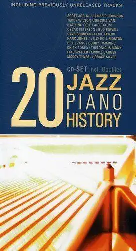 CD-Box: Jazz Piano History, 20 CDs, Membran, Scott Joplin, James Scott ...