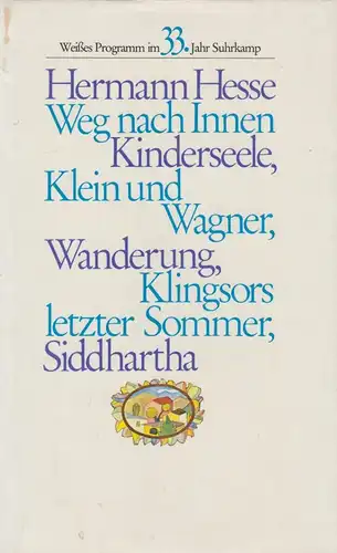 Buch: Weg nach Innen, Hesse, Hermann, 1983, Suhrkamp Verlag, gebraucht: gut
