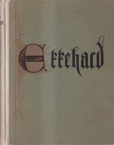 Buch: Ekkehard, Joseph Victor von Scheffel, 1924, Walter Hädecke Verlag