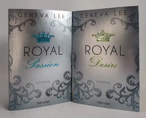 Buch: Royals-Saga, 1: Passion, 2: Desire, Lee, Geneva, Blanvalet, 2 Bände