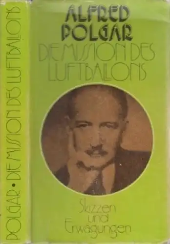 Buch: Die Mission des Luftballons, Polgar, Alfred. 1979, Verlag Volk und Welt