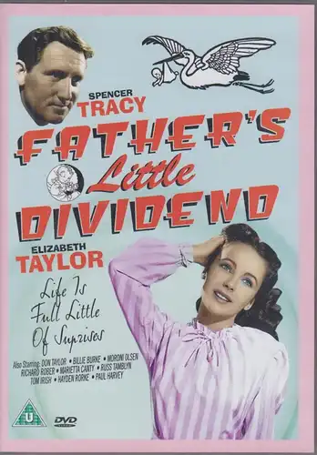 DVD: Fathers Little Dividend. 2006, Spencer Tracy, Elisabeth Taylor