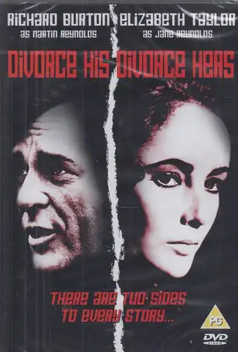 DVD: Divorce, His Divorce Hers. 2006, Richard Burton, Elisabeth Taylor, wie neu