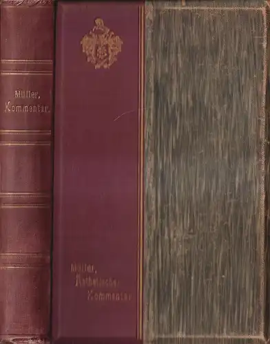 Buch: Ästhetischer Kommentar zu den Tragödien Sophokles, Müller, 1904, Schöningh