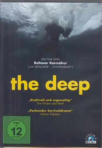DVD: The Deep. 2013, Baltasar Kormakur, gebraucht, gut