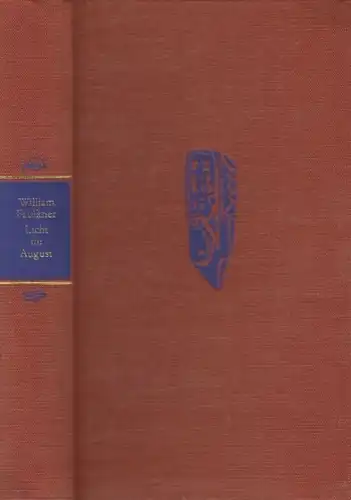 Buch: Licht im August, Faulkner, William. Ex libris, 1985, Verlag Volk und Welt