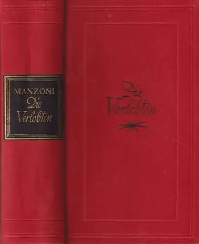 Buch: Die Verlobten. Manzoni, Alessandro, 1960