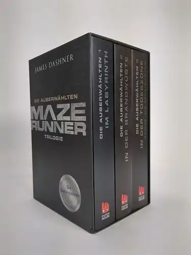 Buch: Maze Runner - Die Auserwählten. Band 1-3, Dashner, James, 3 Bände, Carlsen