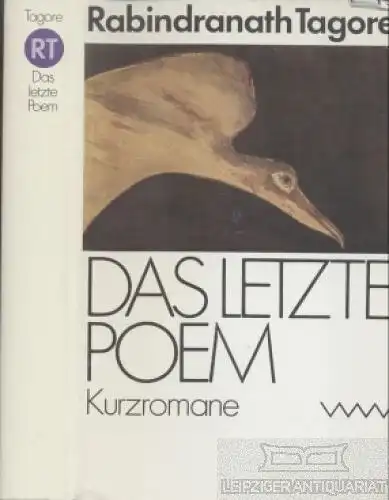 Buch: Das letzte Poem, Tagore, Rabindranath. Ausgewählte Werke, 1988, Kurzromane