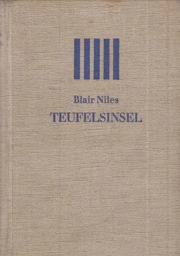 Buch: Teufelsinsel, Niles, Blair. 1928, Drei Masken Verlag, gebraucht, gut