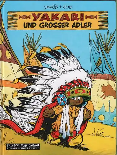Comic: Yakari und großer Adler, Job und Derib, 2009, Yakari 1, gebraucht, gut