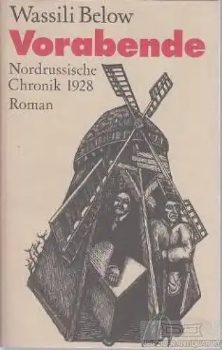 Buch: Vorabende, Below, Wassili. 1983, Verlag Volk und Welt, gebraucht, gut
