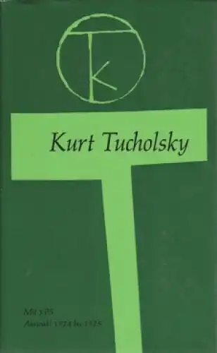 Buch: Mit 5 PS, Tucholsky, Kurt. Ausgewählte Werke, 1973, Verlag Volk und Welt